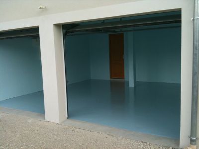 Peinture Epoxy sol garage